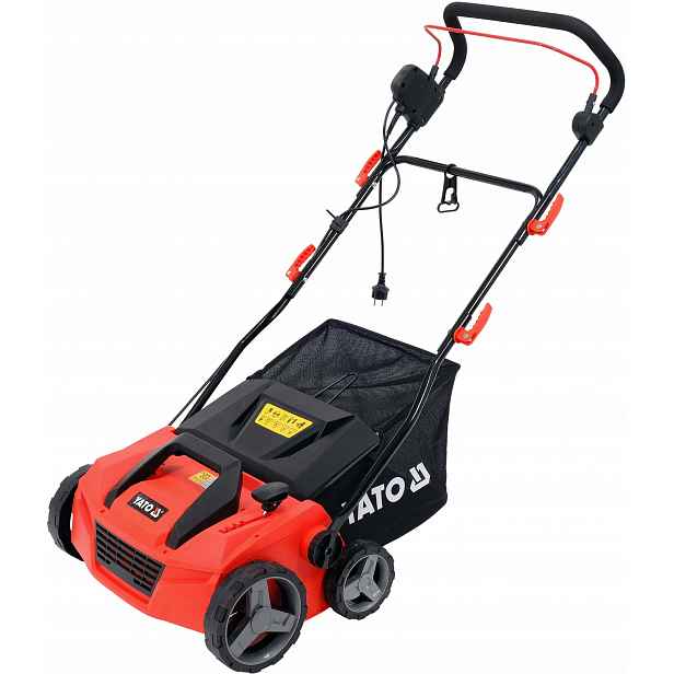 Yato Vertikutátor Elektrický Provzdušňovač 1800W Koš 45l YT-84840