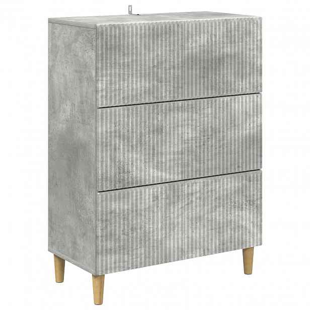 vidaXL Skříň se zásuvkami 66 x 34,5 x 90 cm Kompozitní dřevo