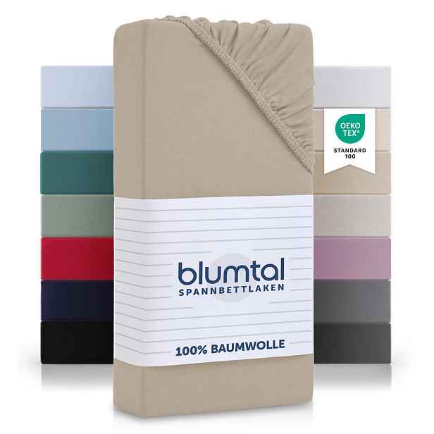 Blumtal NAPÍNACÍ PROSTĚRADLO 180/200 cm, taupe