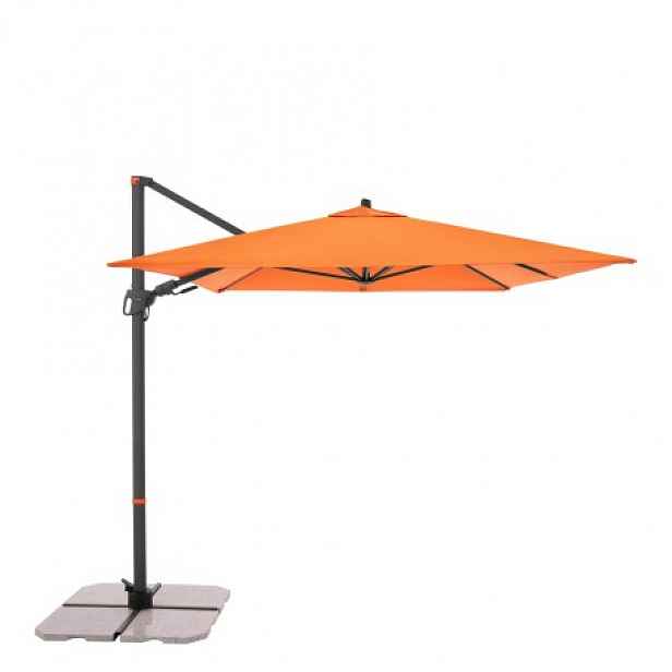 Doppler myZone 320 x 240 cm - výkyvný zahradní slunečník s boční tyčí : Desén látky - 816