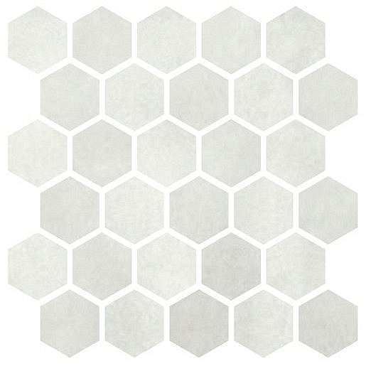 Mozaika Cir Materia Prima cloud white hexagon 27x27 cm lesk 1069910