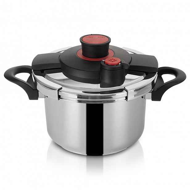 Tlakový Hrnec ocelová, 5 l, automatické zavírání, indukce