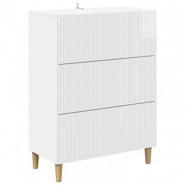 vidaXL Skříň se zásuvkami 66 x 34,5 x 90 cm Kompozitní dřevo