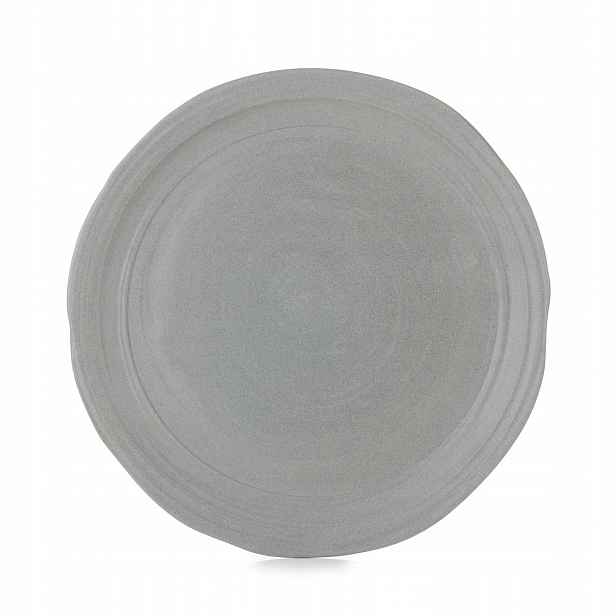 Revol No.W Talíř plochý 28,5 cm šedý mat Recyclay