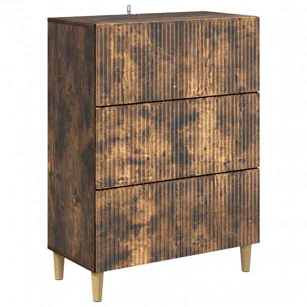 vidaXL Skříň se zásuvkami 66 x 34,5 x 90 cm Kompozitní dřevo