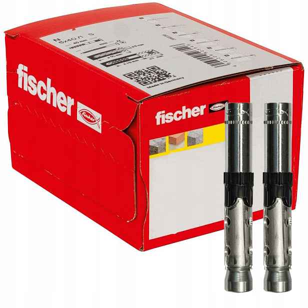 Fischer Kotva pro vysoké zatížení Fh II 15/10 H s vnitřním závitem 25 Ks