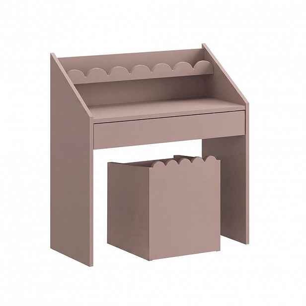 Petits-meubles DĚTSKÝ PSACÍ STŮL Book Nook Rose