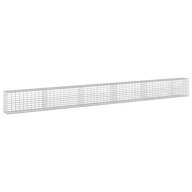 vidaXL Gabion s drátem 5 mm a síťkou 5x10 cm 550x30x50 cm