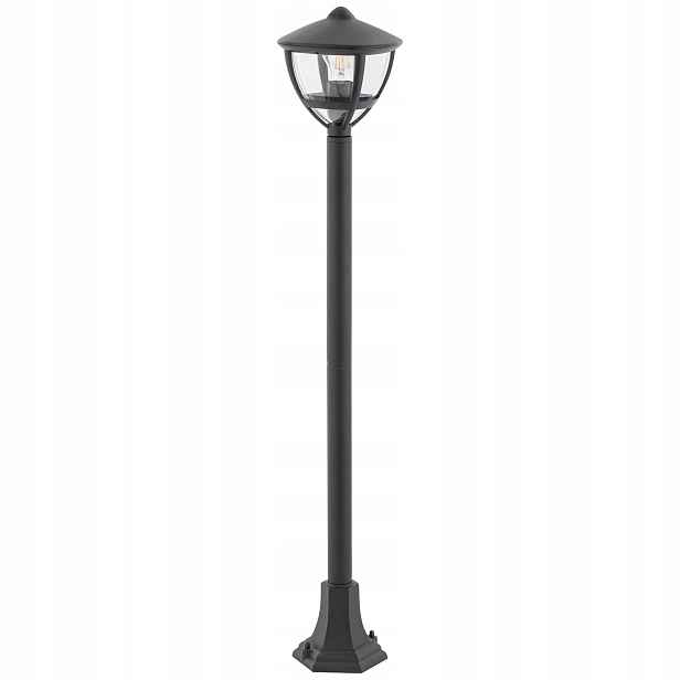 Stojací lampa sloupek černá moderní Nowodvorski