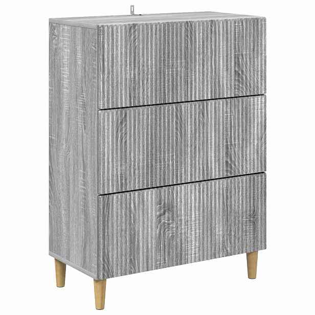 vidaXL Skříň se zásuvkami 66 x 34,5 x 90 cm Kompozitní dřevo