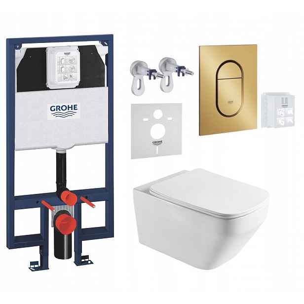 7v1 Wc Set, Stelaz Grohe Slim Wc Mísa Tornado Imprese Tlačítko
