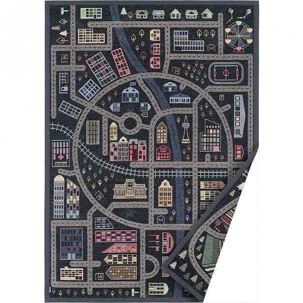 Černý oboustranný dětský koberec Narma Ulejoe, 160 x 230 cm