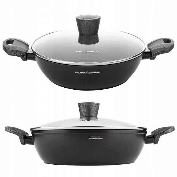 Hrnec Tradiční Hliníkový Nepřilnavý Florina Bono 24cm 2,5L Indukce