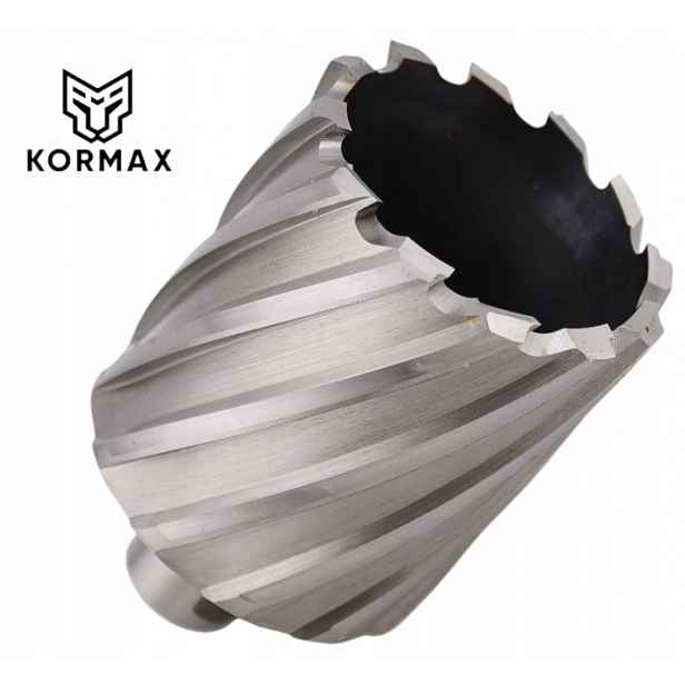 Trepanační fréza 47 mm x 50 mm vrták M2AL 47x50 Weldon Kormax