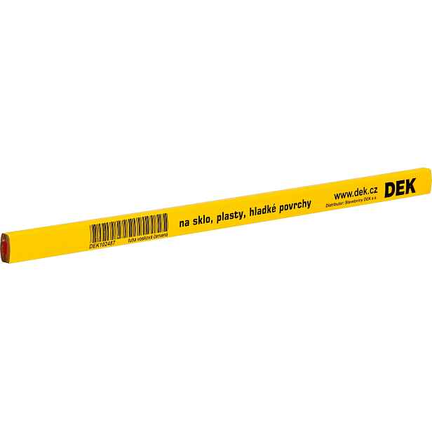 Tužka na hladké povrchy DEK 240 mm žlutá