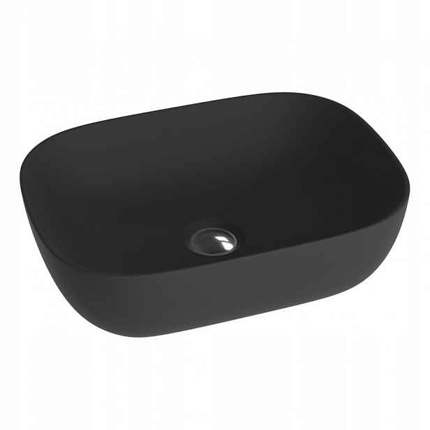 Umyvadlo na desku Costa Black – minimalistický styl a kvalita