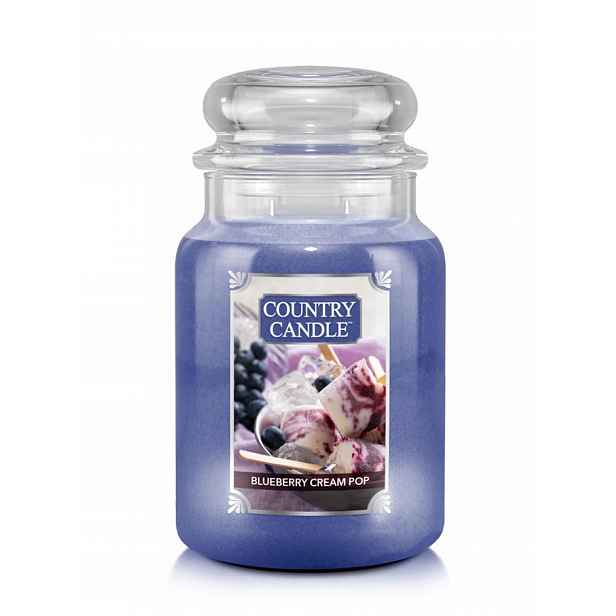 Velká svíčka Blueberry Cream Pop Country Candle