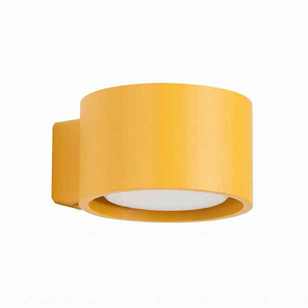 Nástěnné svítidlo Modo 1 žluté Gx53 Nástěnná lampa žlutá oválná módní Sollux
