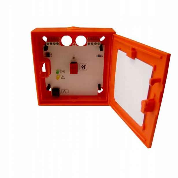 Ruční detektor kouře Tlačítkový detektor Systemair HRM-3K-OR