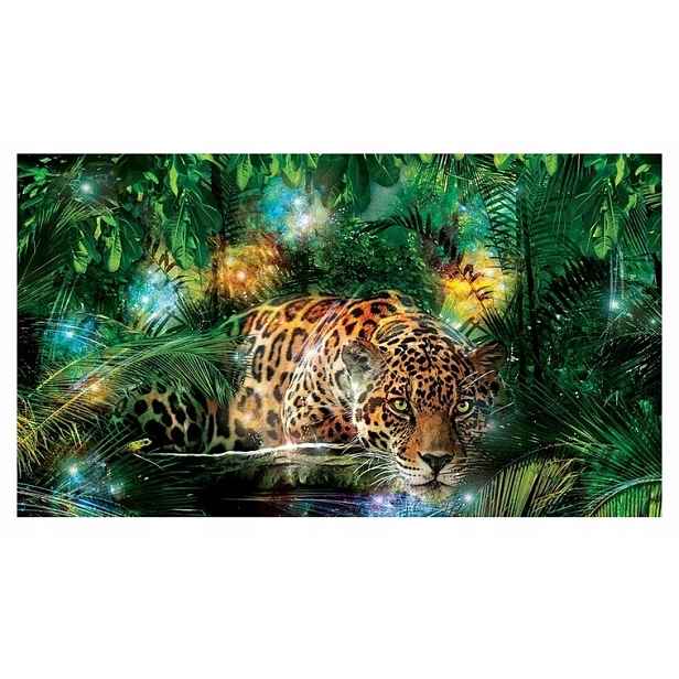 Fototapeta Tygr Gepard Jaguar Džungle 3D 416x254