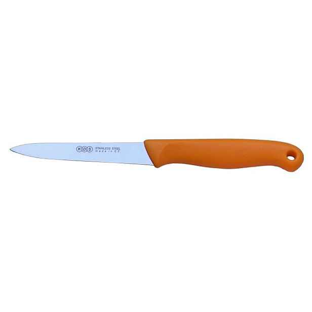 nůž-1044-kuch..4-oranž, závěsný, NR/plast