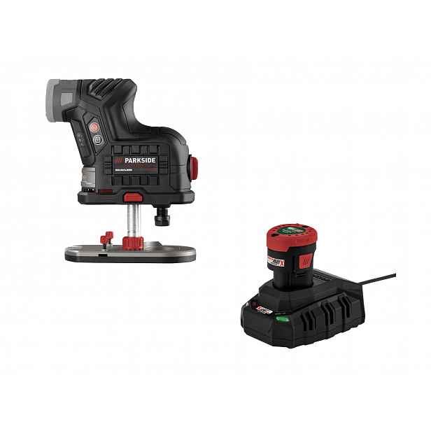 Parkside Performance® Aku frézka na hrany Ppakf 12 A1, 2 Ah