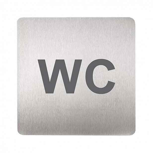 Sanela - Piktogram WC, nerez SLZN 44T