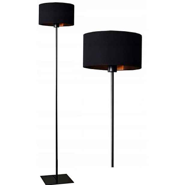Klasická Led Stojací Lampa E27 S Látkovým Stínítkem, 30 CM, Vhodná Do Obývacího Pokoje