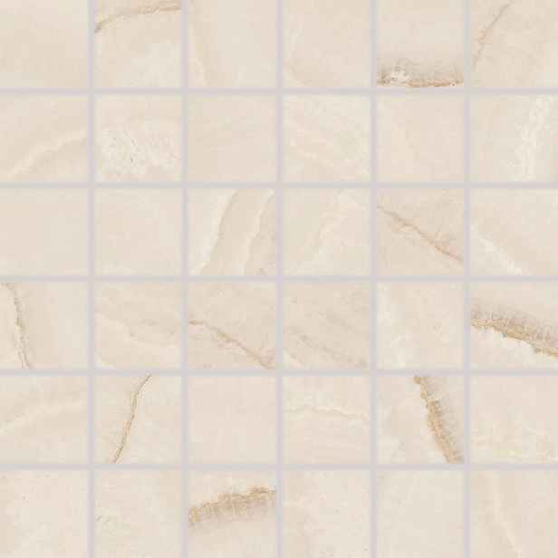 Mozaika Rako Onyx tmavě béžová 30x30 cm mat DDM05835.1