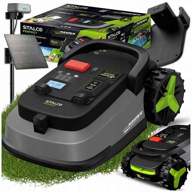 Robotická Sekačka MowMaster Bez Kabelu 3000 m2 Systém LoRa Rtk +ai Vision Stalco