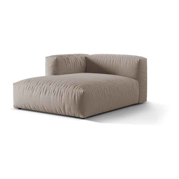 Béžový modul pohovky (levý roh) Martina – Micadoni Home