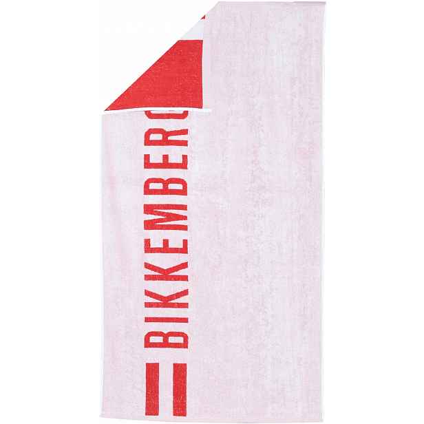 Bikkembergs Plážový Ručník BKK3MTW01 White, velký ručník