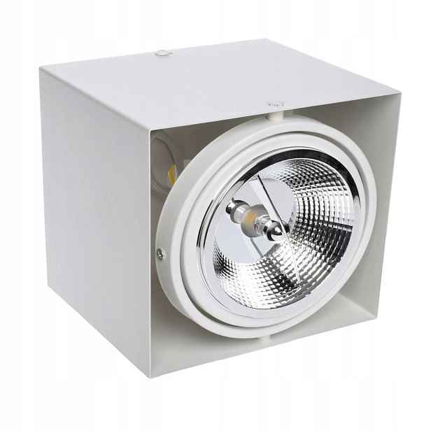 Milagro Stropní svítidlo Plaza 1x35W GU10 Bílý kov, hliník
