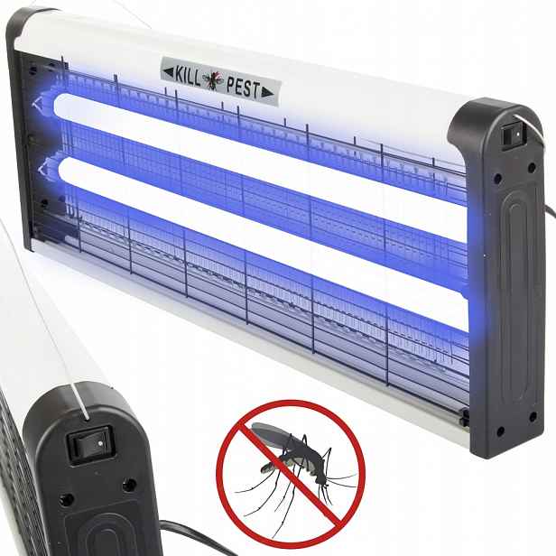 Insekticidní lampa proti komárům, můrám, muchám, hmyzu, Silná, Účinná