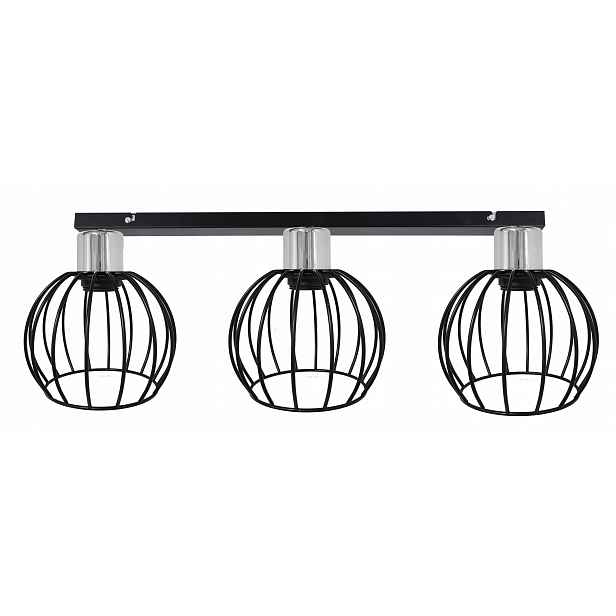 Lampa stropní svítidlo Stropní Lustr pevný loft Chrom 3