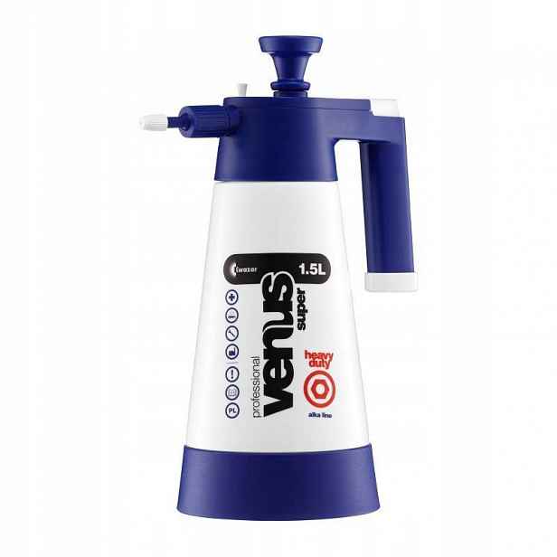 Postřikovač ruční tlakový Hd Alkaline Venus Pro+, 1,5L, Kwazar