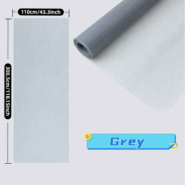 TEMU Domácí DIY síť proti komárům a mouchám, bariéra proti domácím mazlíčkům pro dveře a okna, vhodná pro okna, dveře, terasy a ploty. Snadná