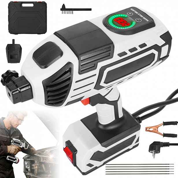 Invertorová Svářečka Igbt 20-200A S Horkým Startem A Ochrannou Maskou