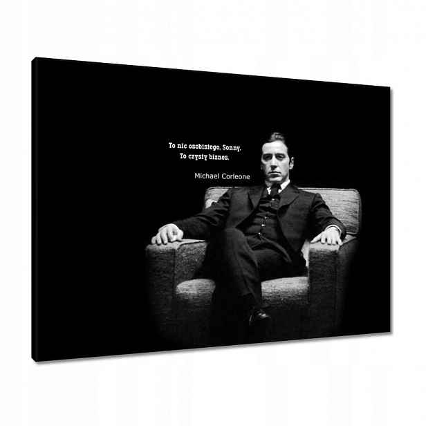 Obrazy 80x60 Godfather Michael Citáty