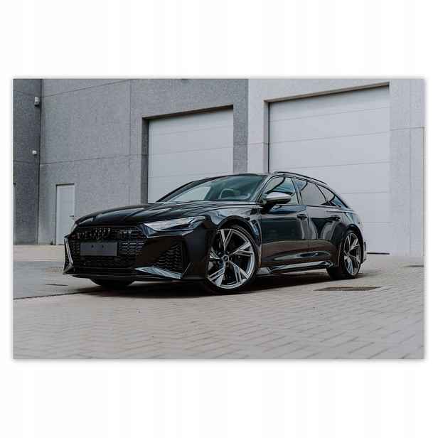 Fototapety 152x104 černé Audi Rs