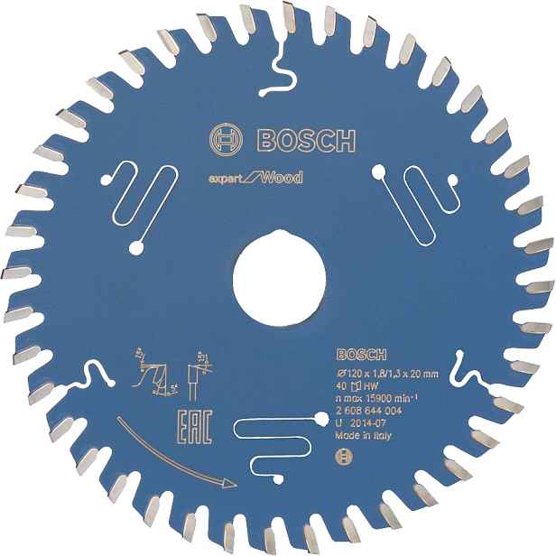 Kotouč pilový Bosch Expert for Wood 120×20×1,8 mm 40 z.