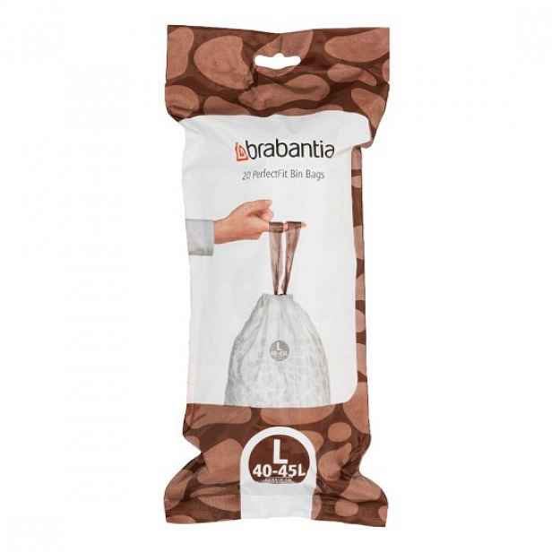 Pytle na odpadky, kód L, 40-45 L, 20 kusů - Brabantia