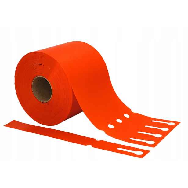 Zahradnické etikety Vázané 25 mm x 25 mm 25 x 250 Oranžové 500 ks