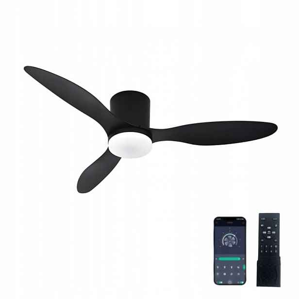 Lampa S Větrným Mlýnem Stropní Led Ventilátor Stropní 106 CM S Dálkovým Ovládáním