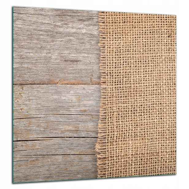 Skleněná Ochranná Deska Panel Lepidlo 60x65 Dřevo Tvrzené Sklo