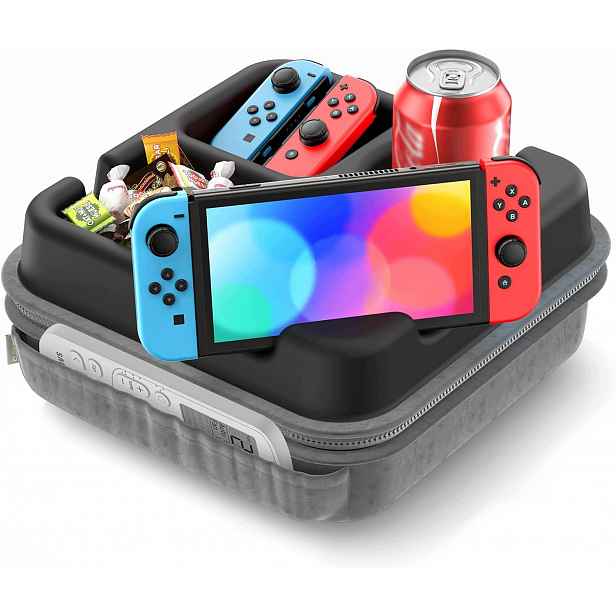 Clesoo 5 v 1 Snackbox na pohovku s držákem na tablet a nápoje