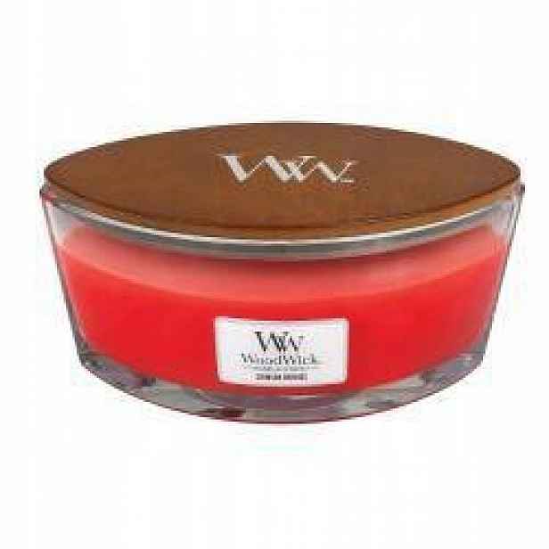Crimson Berries Hearthwick Woodwick vonná svíčka elipsa