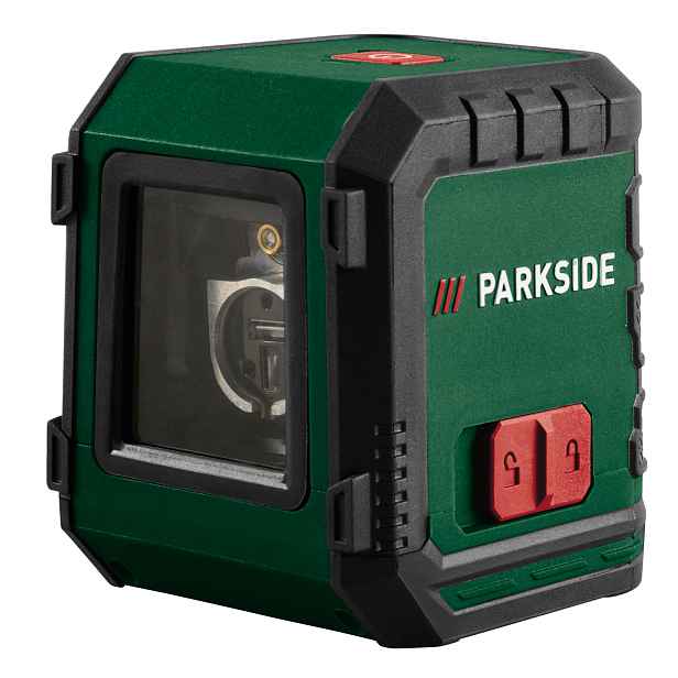 Parkside® Křížový liniový laser Pkll 7 F6 / Laserový měřič vzdálenosti Plem 20 B5 (laserový měřič vzdálenosti 20 m)