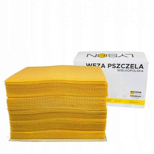 Včelí uzlíček Velkopolský Łysoń karton o hmotnosti 5 kg