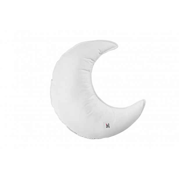 Bellamy Sametový dekorační polštářek MOON SNOW